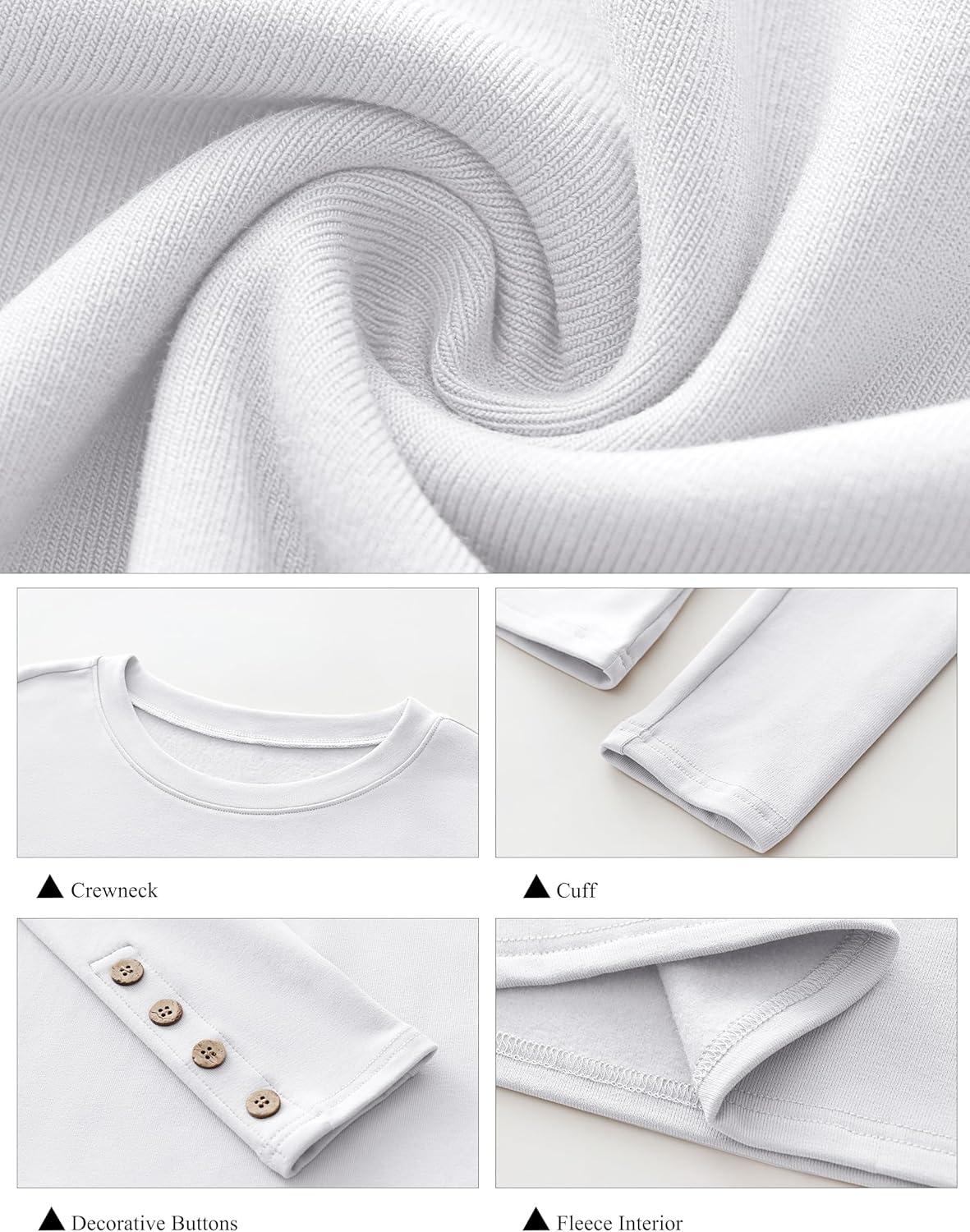 imageANRABESS Long Sleeve Shirts for Women Thermal Crewneck Basic Fleece Top Casual TShirts 2025 Fall Winter Warm UndershirtsWhite