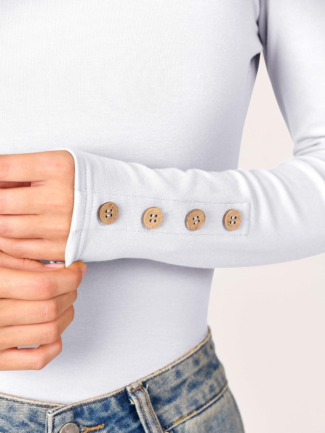 imageANRABESS Long Sleeve Shirts for Women Thermal Crewneck Basic Fleece Top Casual TShirts 2025 Fall Winter Warm UndershirtsWhite