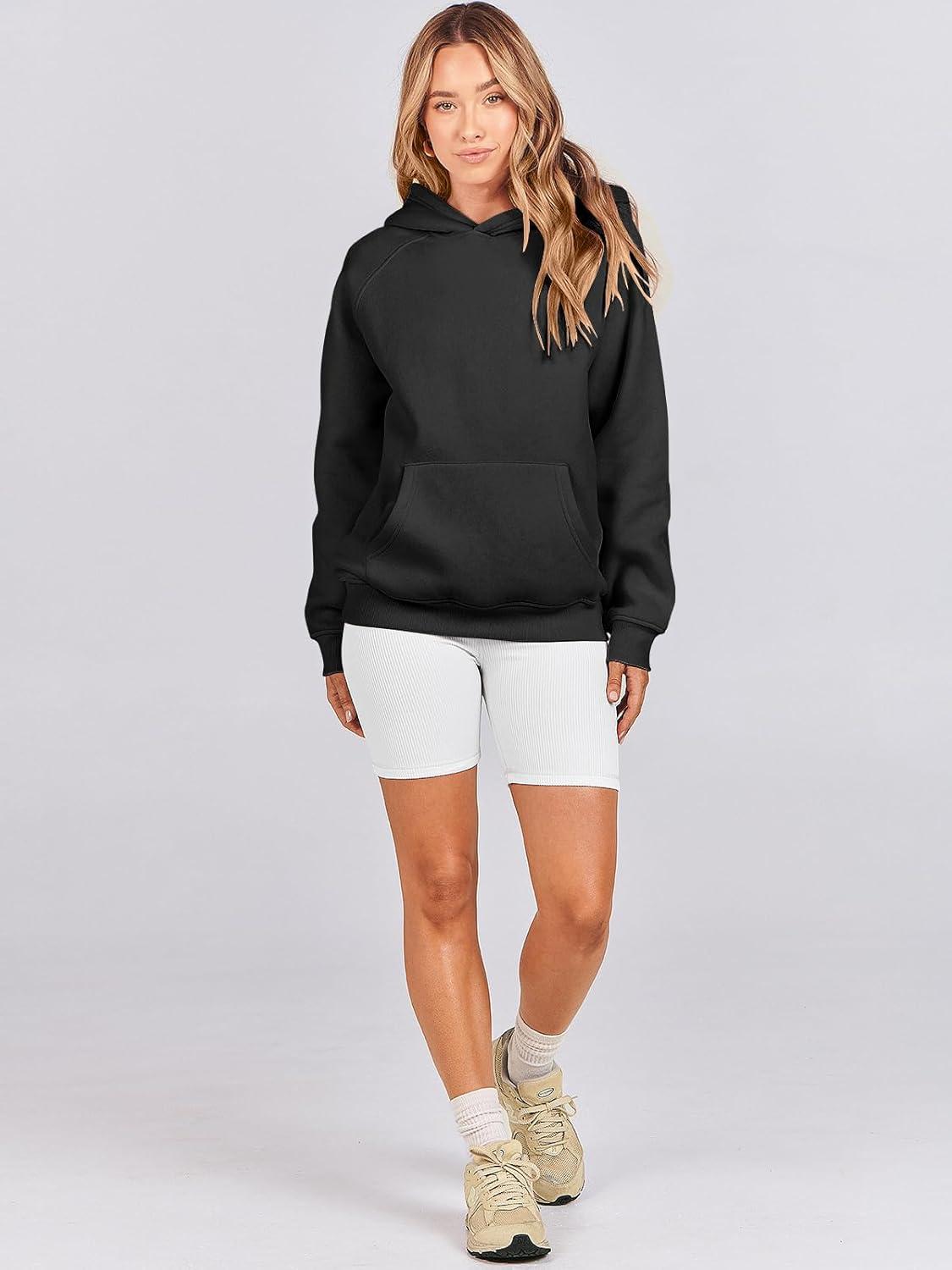 imageANRABESS Women Hoodies Oversized Fleece Long Sleeve Comfy Casual Basic Pullover Sweatshirts 2025 Fall Outfits Y2K ClothesBlack