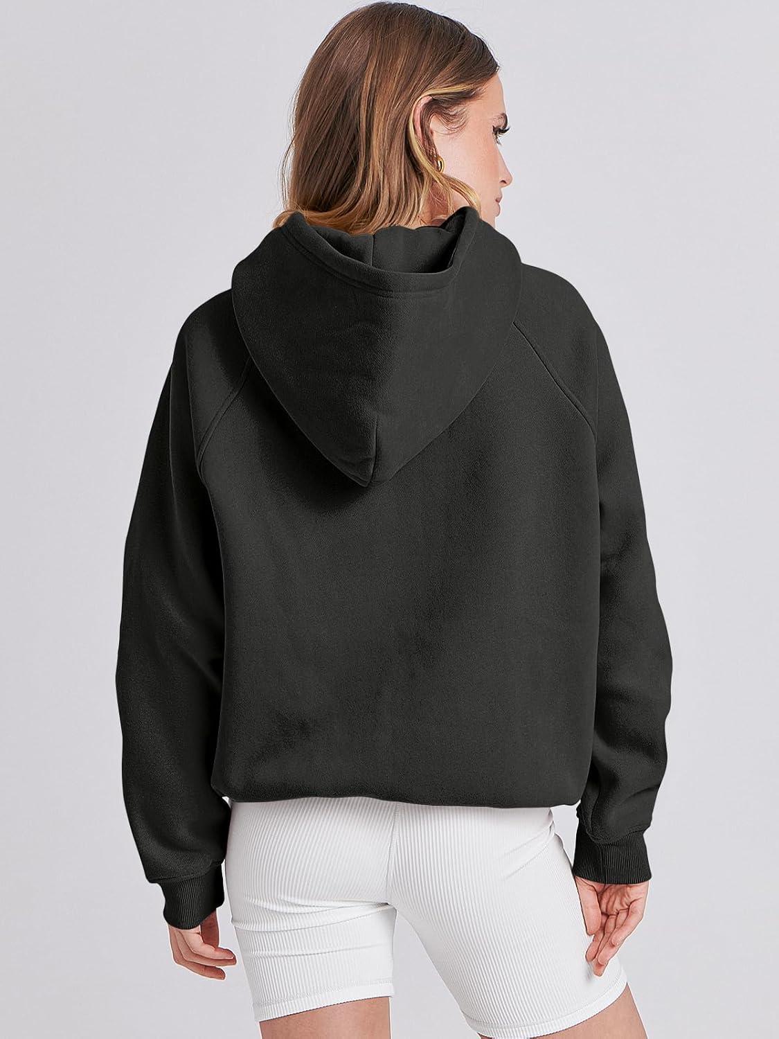 imageANRABESS Women Hoodies Oversized Fleece Long Sleeve Comfy Casual Basic Pullover Sweatshirts 2025 Fall Outfits Y2K ClothesBlack