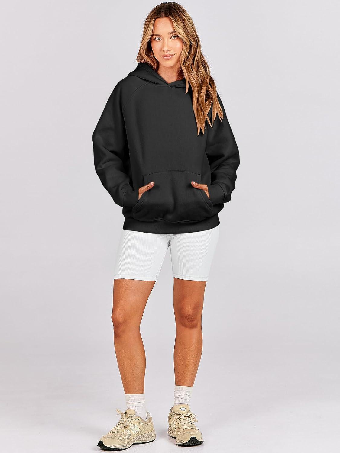 imageANRABESS Women Hoodies Oversized Fleece Long Sleeve Comfy Casual Basic Pullover Sweatshirts 2025 Fall Outfits Y2K ClothesBlack