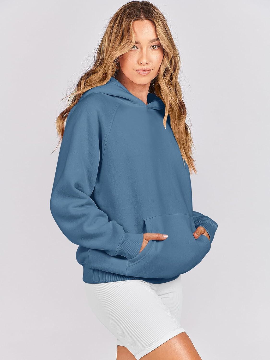 imageANRABESS Women Hoodies Oversized Fleece Long Sleeve Comfy Casual Basic Pullover Sweatshirts 2025 Fall Outfits Y2K ClothesDeep Blue