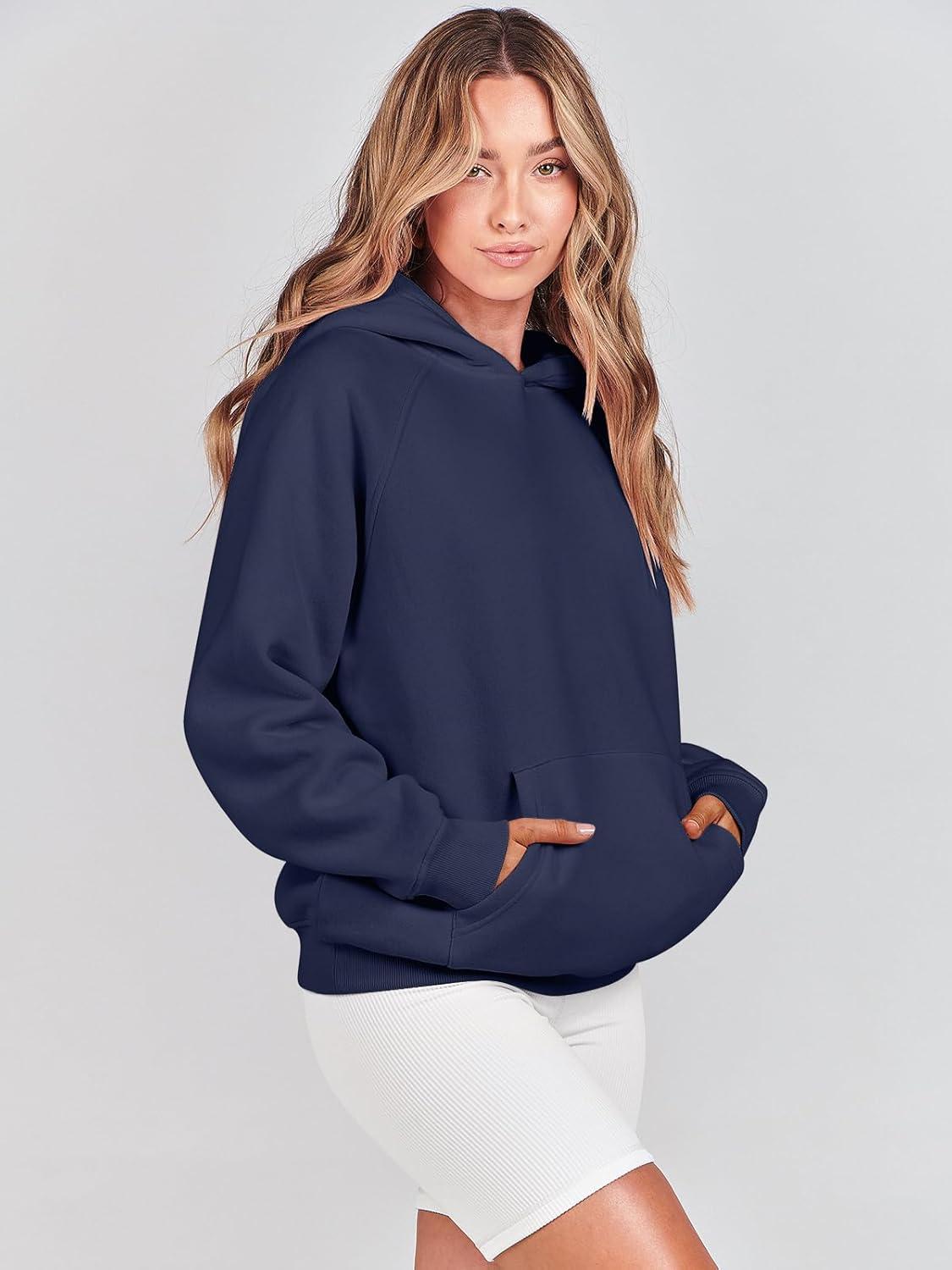 imageANRABESS Women Hoodies Oversized Fleece Long Sleeve Comfy Casual Basic Pullover Sweatshirts 2025 Fall Outfits Y2K ClothesNavy Blue