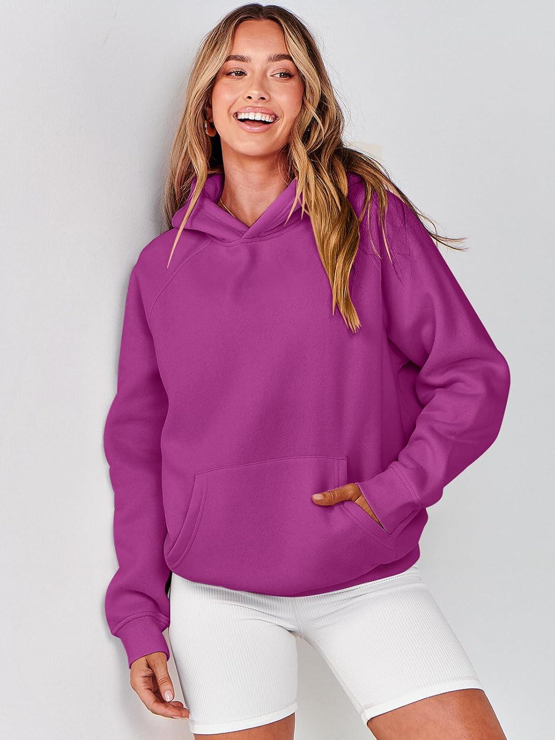 imageANRABESS Women Hoodies Oversized Fleece Long Sleeve Comfy Casual Basic Pullover Sweatshirts 2025 Fall Outfits Y2K ClothesPurple
