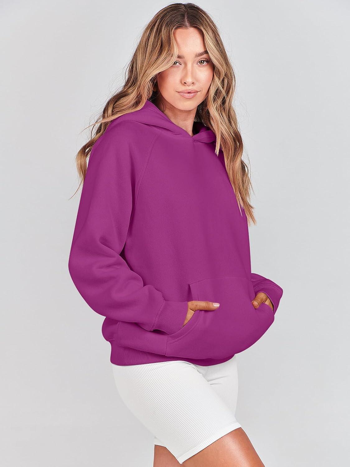 imageANRABESS Women Hoodies Oversized Fleece Long Sleeve Comfy Casual Basic Pullover Sweatshirts 2025 Fall Outfits Y2K ClothesPurple