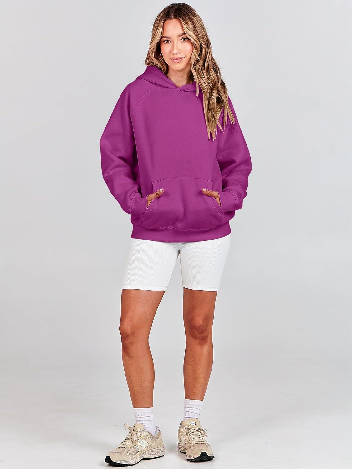 imageANRABESS Women Hoodies Oversized Fleece Long Sleeve Comfy Casual Basic Pullover Sweatshirts 2025 Fall Outfits Y2K ClothesPurple