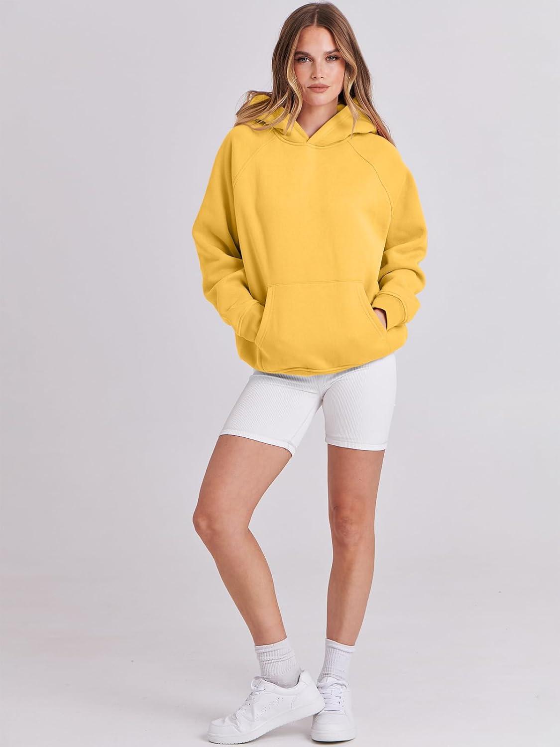 imageANRABESS Women Hoodies Oversized Fleece Long Sleeve Comfy Casual Basic Pullover Sweatshirts 2025 Fall Outfits Y2K ClothesYellow