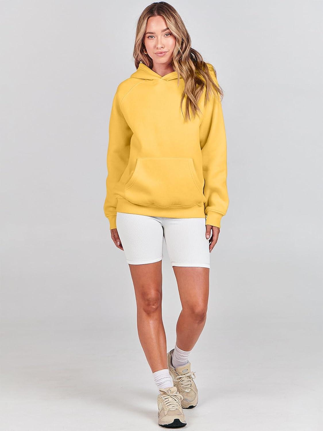 imageANRABESS Women Hoodies Oversized Fleece Long Sleeve Comfy Casual Basic Pullover Sweatshirts 2025 Fall Outfits Y2K ClothesYellow