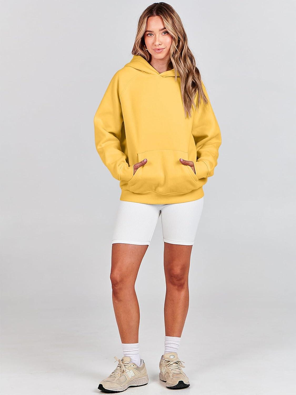 imageANRABESS Women Hoodies Oversized Fleece Long Sleeve Comfy Casual Basic Pullover Sweatshirts 2025 Fall Outfits Y2K ClothesYellow