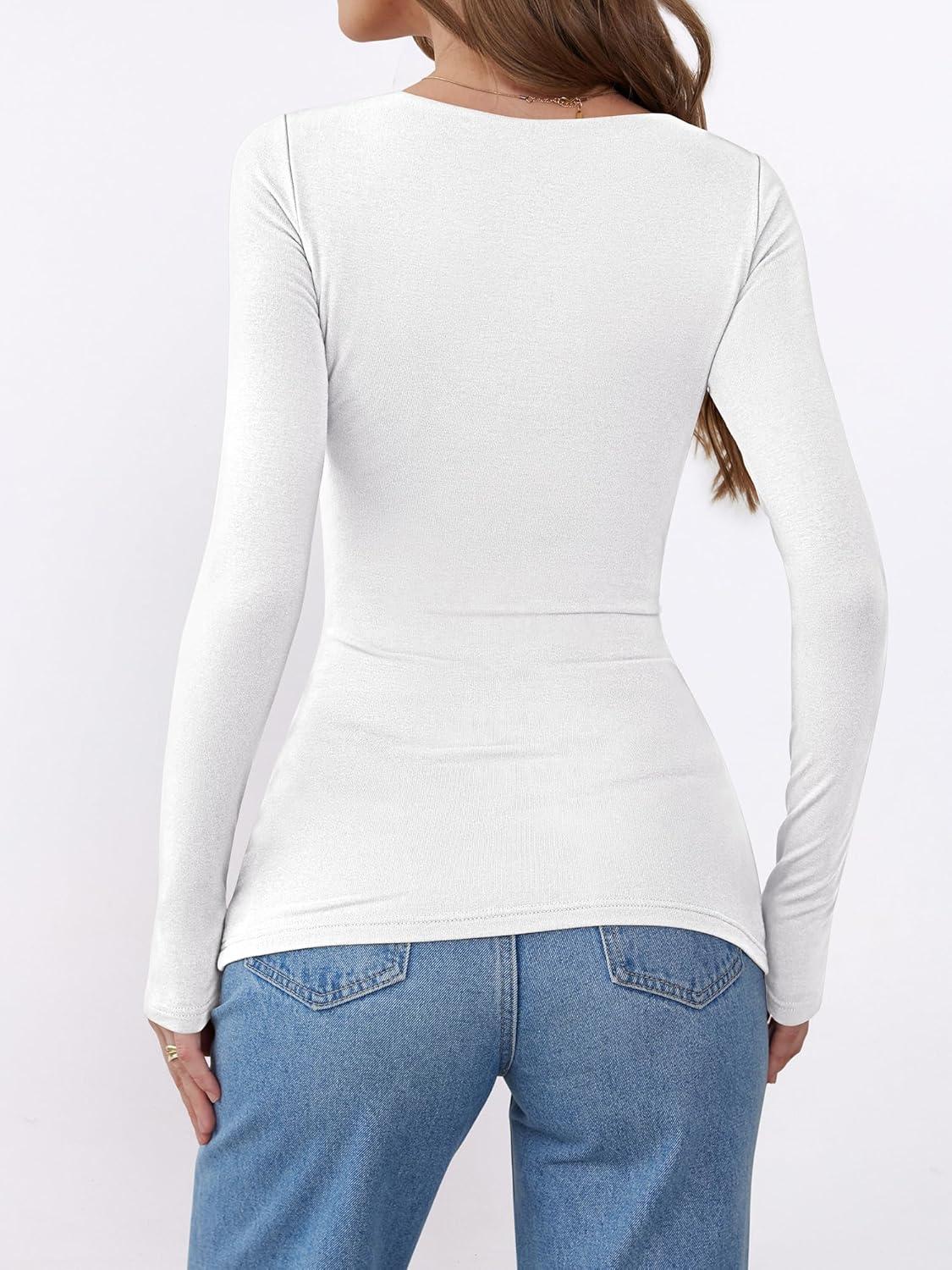 imageANRABESS Womens Thermal Shirts Builtin Bra Long Sleeve Tops Boat Neck Fleece Slim Fitted Basic Tee 2025 Fall Winter OutfitsWhite