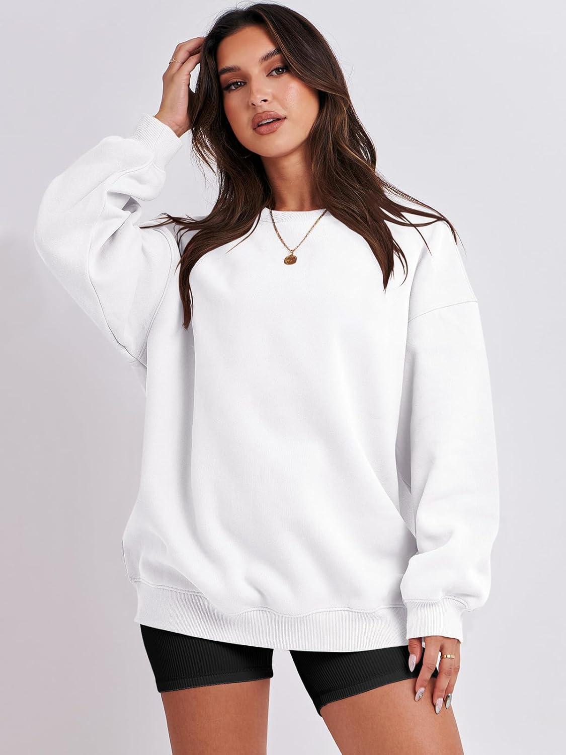 imageANRABESS Oversized Sweatshirt for Women Crewneck Y2K Hoodies Fleece Casual Comfy Pullover Top Fall Outfits Clothes 2025White