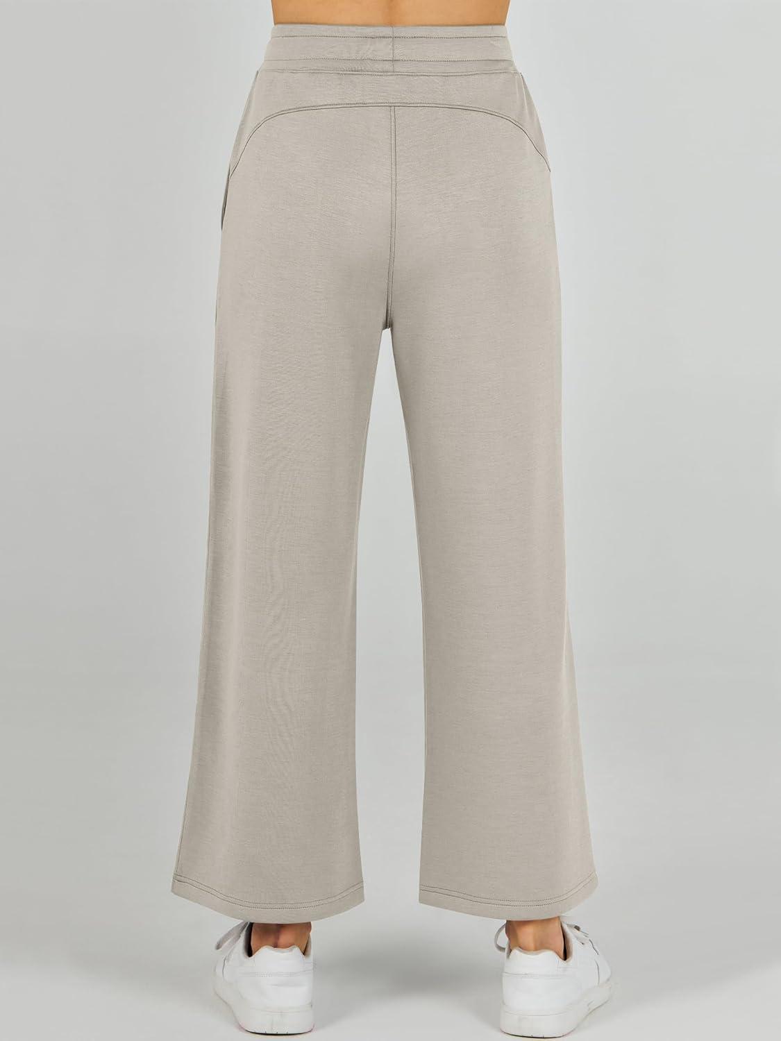 imageANRABESS Womens 2 Piece Outfits 2025 Summer Beach Vacation Clothes Fall Travel Casual Lounge Matching Sets SweatsuitsLight Beige