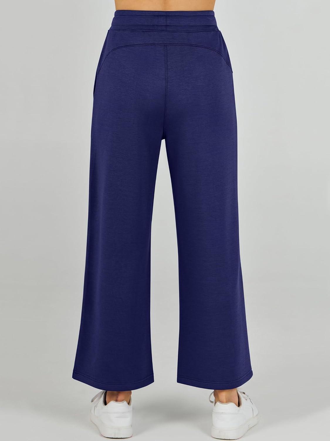 imageANRABESS Womens 2 Piece Outfits 2025 Summer Beach Vacation Clothes Fall Travel Casual Lounge Matching Sets SweatsuitsNavy