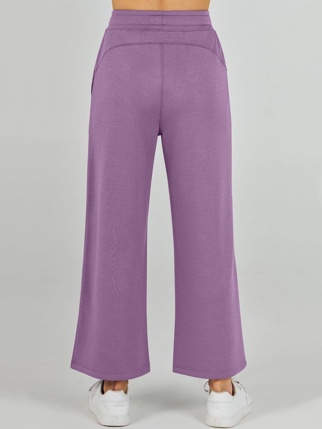 imageANRABESS Womens 2 Piece Outfits 2025 Summer Beach Vacation Clothes Fall Travel Casual Lounge Matching Sets SweatsuitsPurple