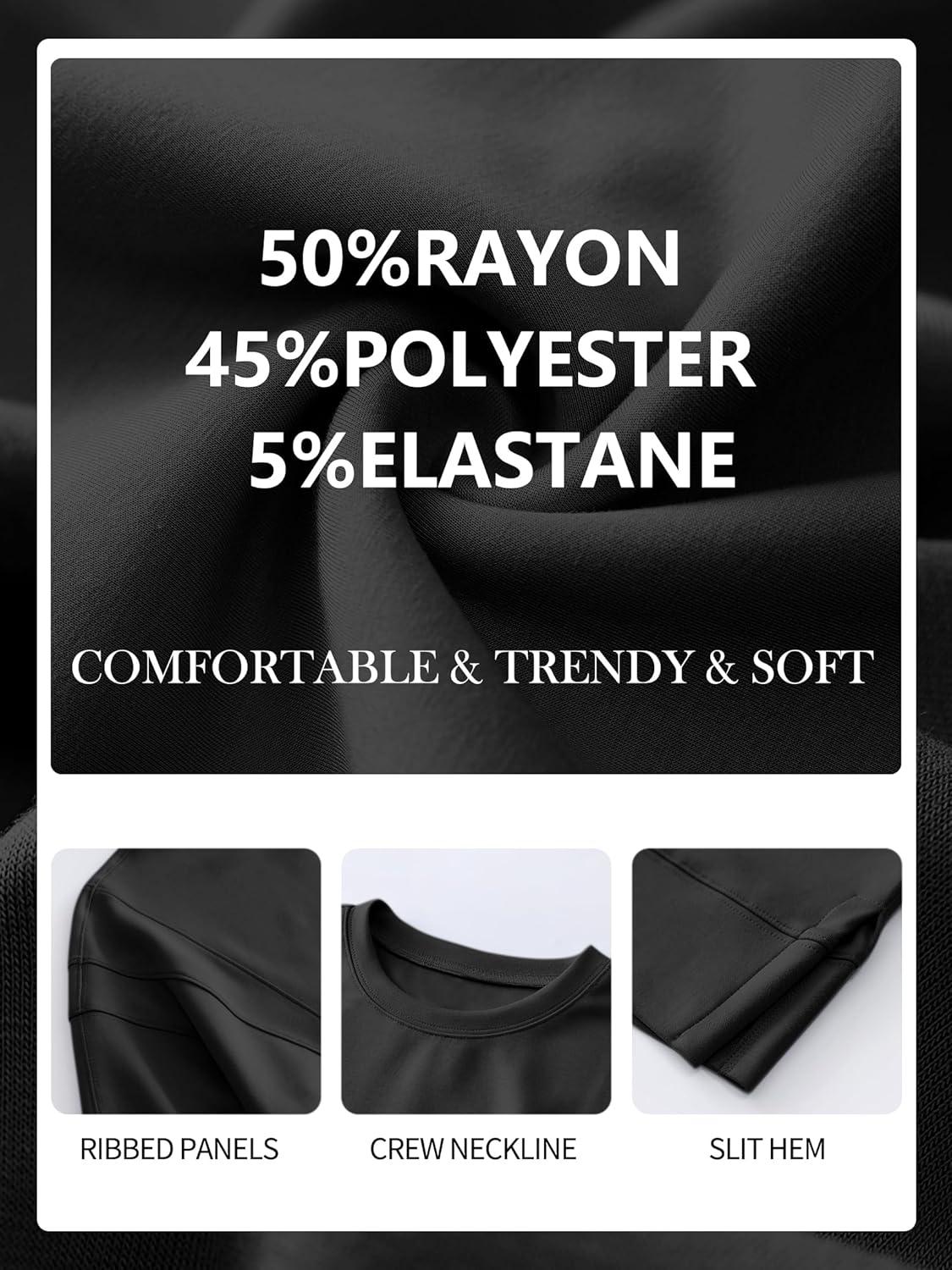 imageANRABESS Womens 2 Piece Outfits Lounge Sets Cropped Sweatshirt Joggers Fashion Sweatsuit Sweat Set 2025 Winter Travel OutfitsBlack