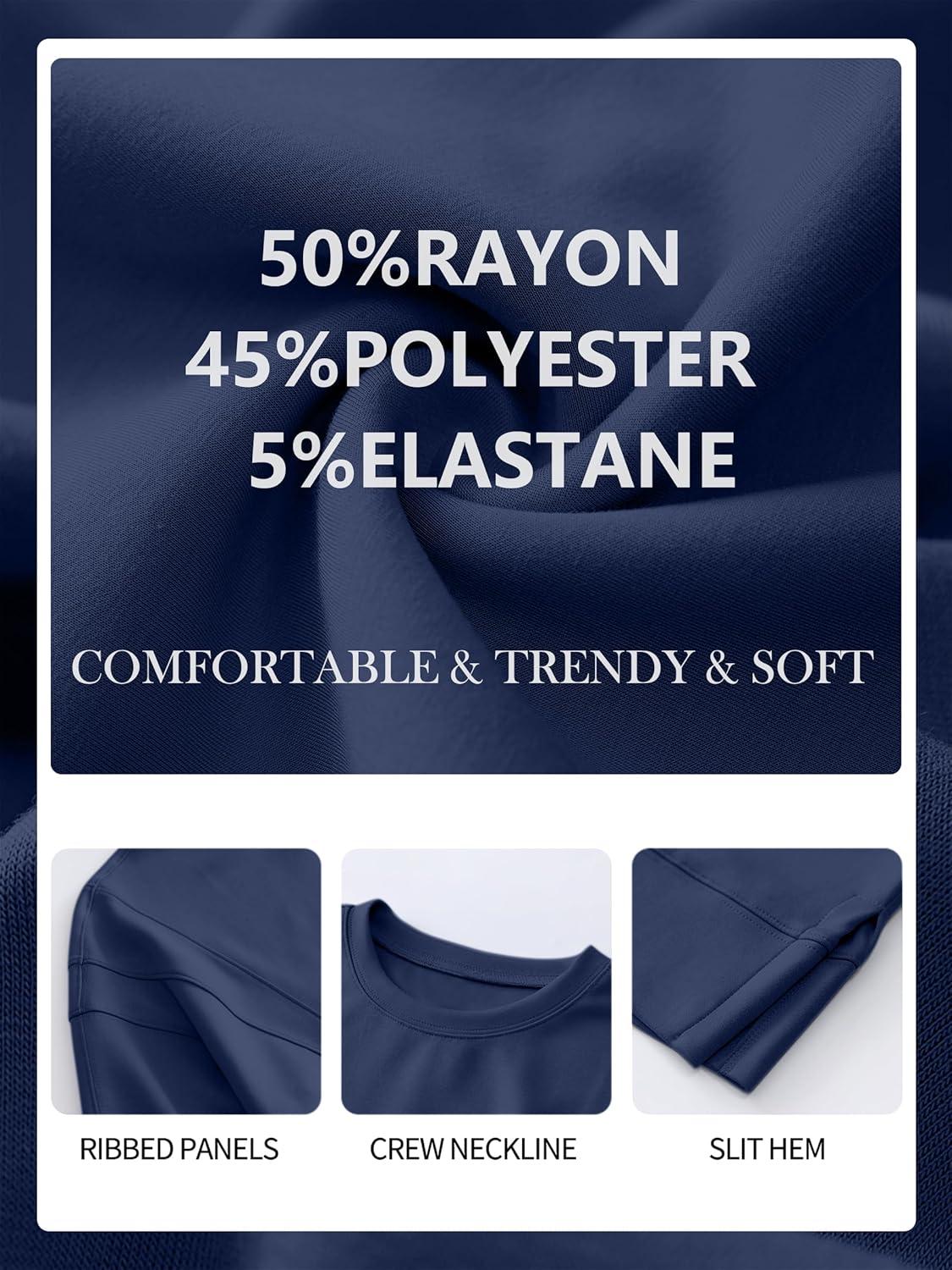 imageANRABESS Womens 2 Piece Outfits Lounge Sets Cropped Sweatshirt Joggers Fashion Sweatsuit Sweat Set 2025 Winter Travel OutfitsNavy Blue