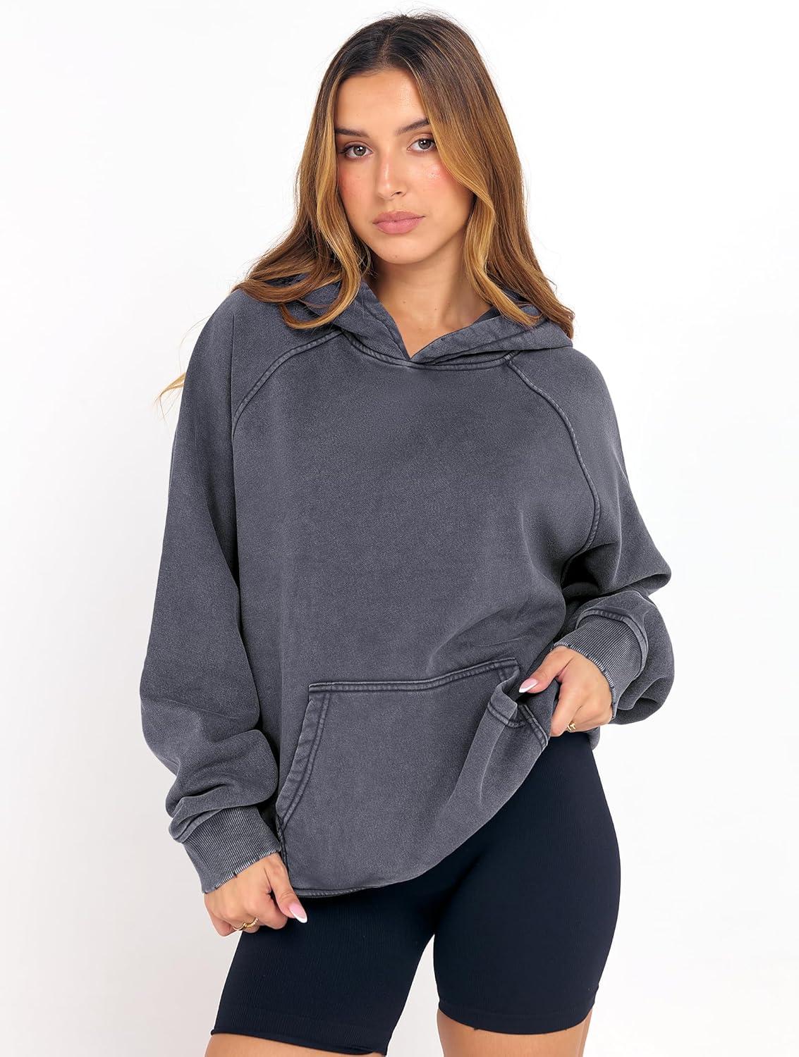imageANRABESS Womens Acid Wash Hoodie Oversized Long Sleeve 2025 Fall Fashion SweatshirtsDeep Grey
