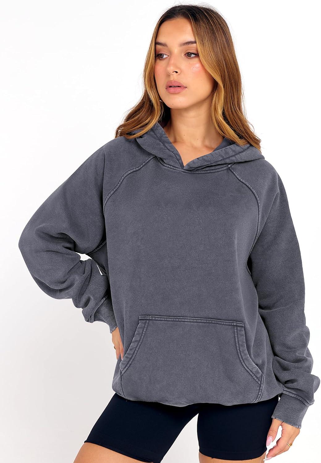 imageANRABESS Womens Acid Wash Hoodie Oversized Long Sleeve 2025 Fall Fashion SweatshirtsDeep Grey