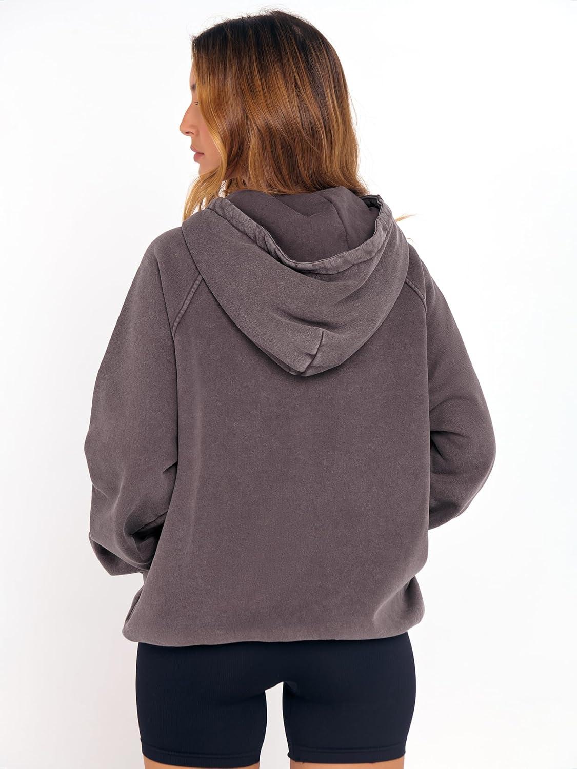 imageANRABESS Womens Acid Wash Hoodie Oversized Long Sleeve 2025 Fall Fashion SweatshirtsLight Coffee