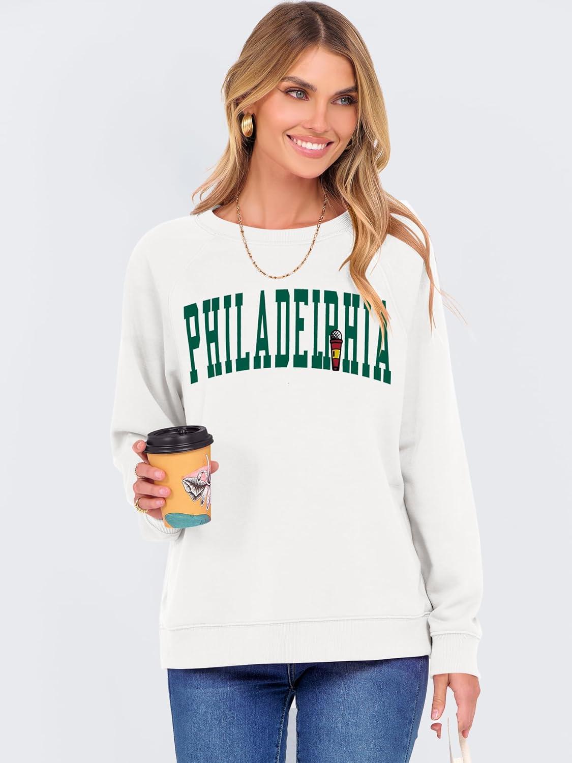 imageANRABESS Womens Oversized Sweatshirts Crewneck Long Sleeve Pullover Hoodies Graphic Cute Teen Girls Clothes 2025 Fall OutfitsWhite Philadelphia