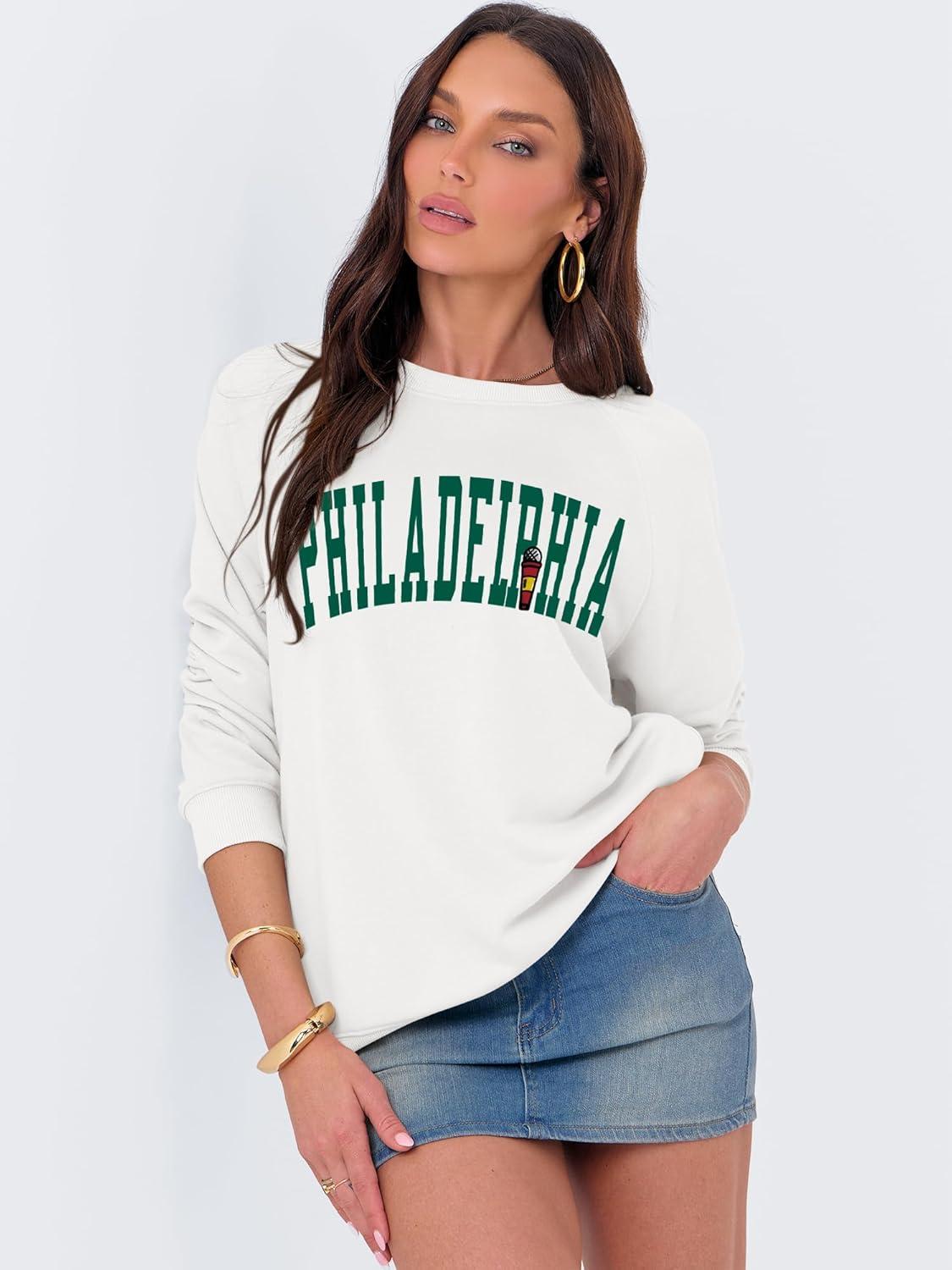 imageANRABESS Womens Oversized Sweatshirts Crewneck Long Sleeve Pullover Hoodies Graphic Cute Teen Girls Clothes 2025 Fall OutfitsWhite Philadelphia