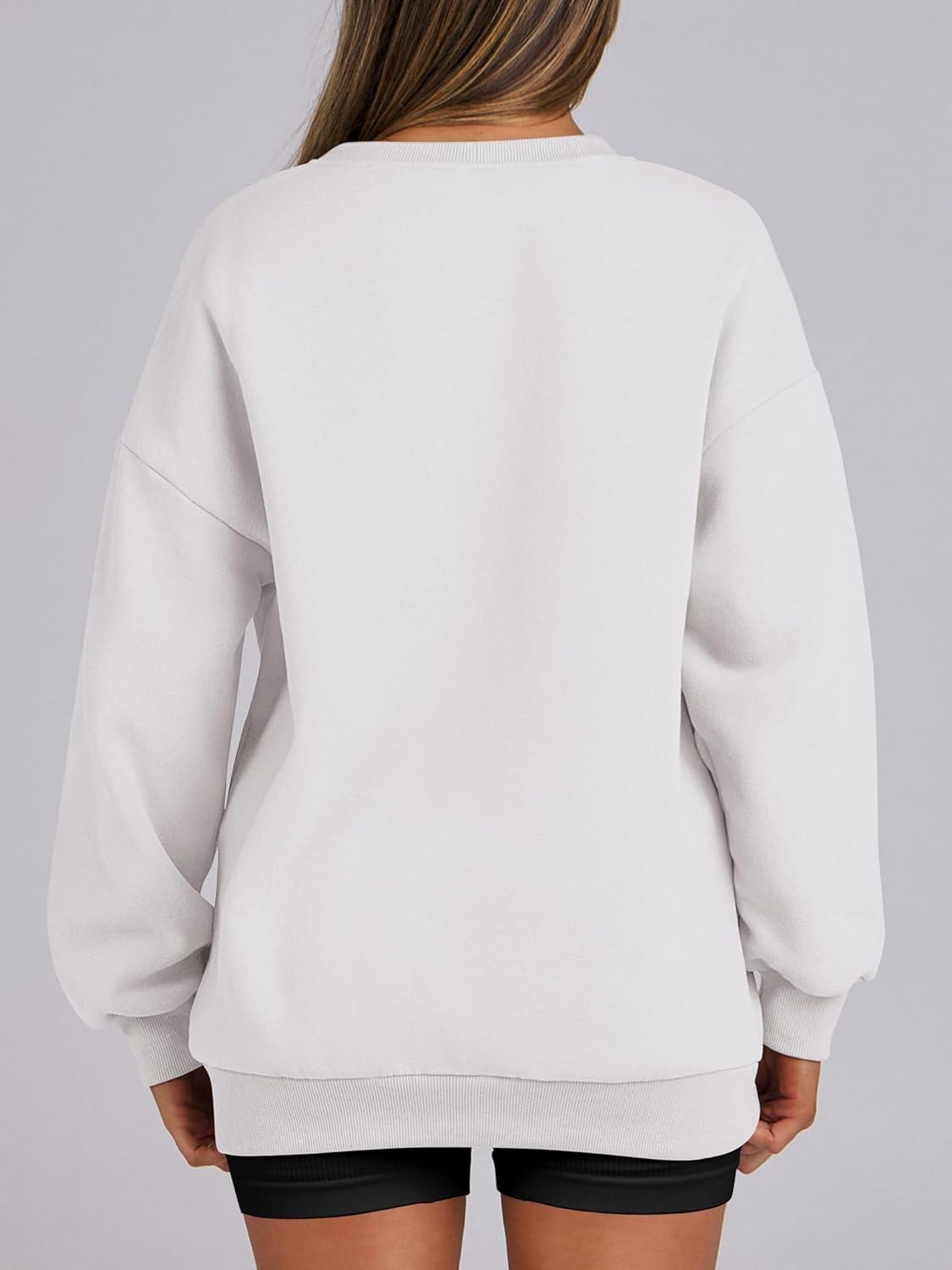 imageANRABESS Womens Oversized Sweatshirts Hoodies Crewneck Fleece Pullover Sweaters 2025 Fall Outfits Teen Girls Winter ClothesWhite