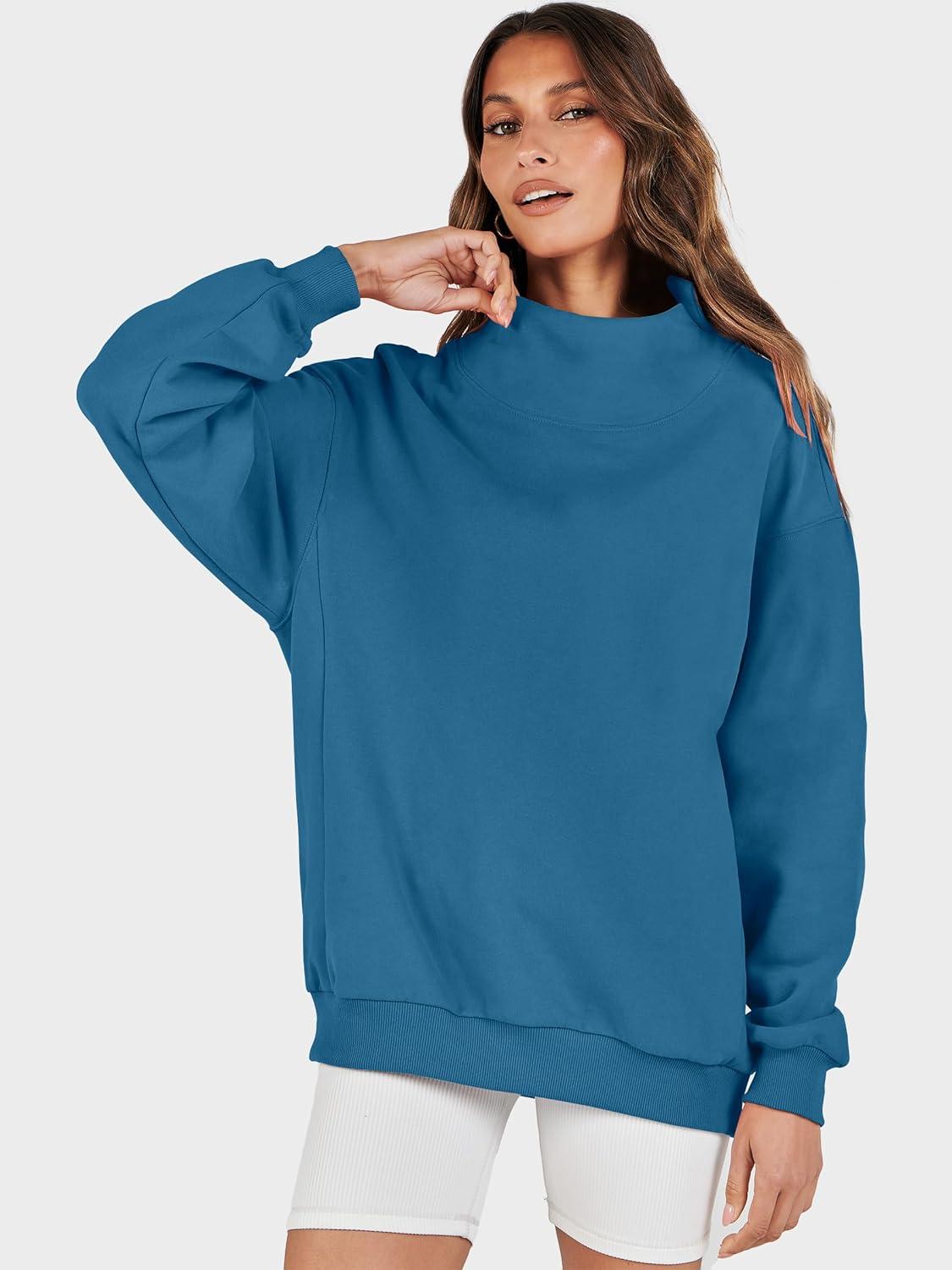imageANRABESS Womens Oversized Sweatshirts Turtleneck Pullover Long Sleeve Hoodies Tops 2025 Fall Fashion Preppy OutfitsBlue