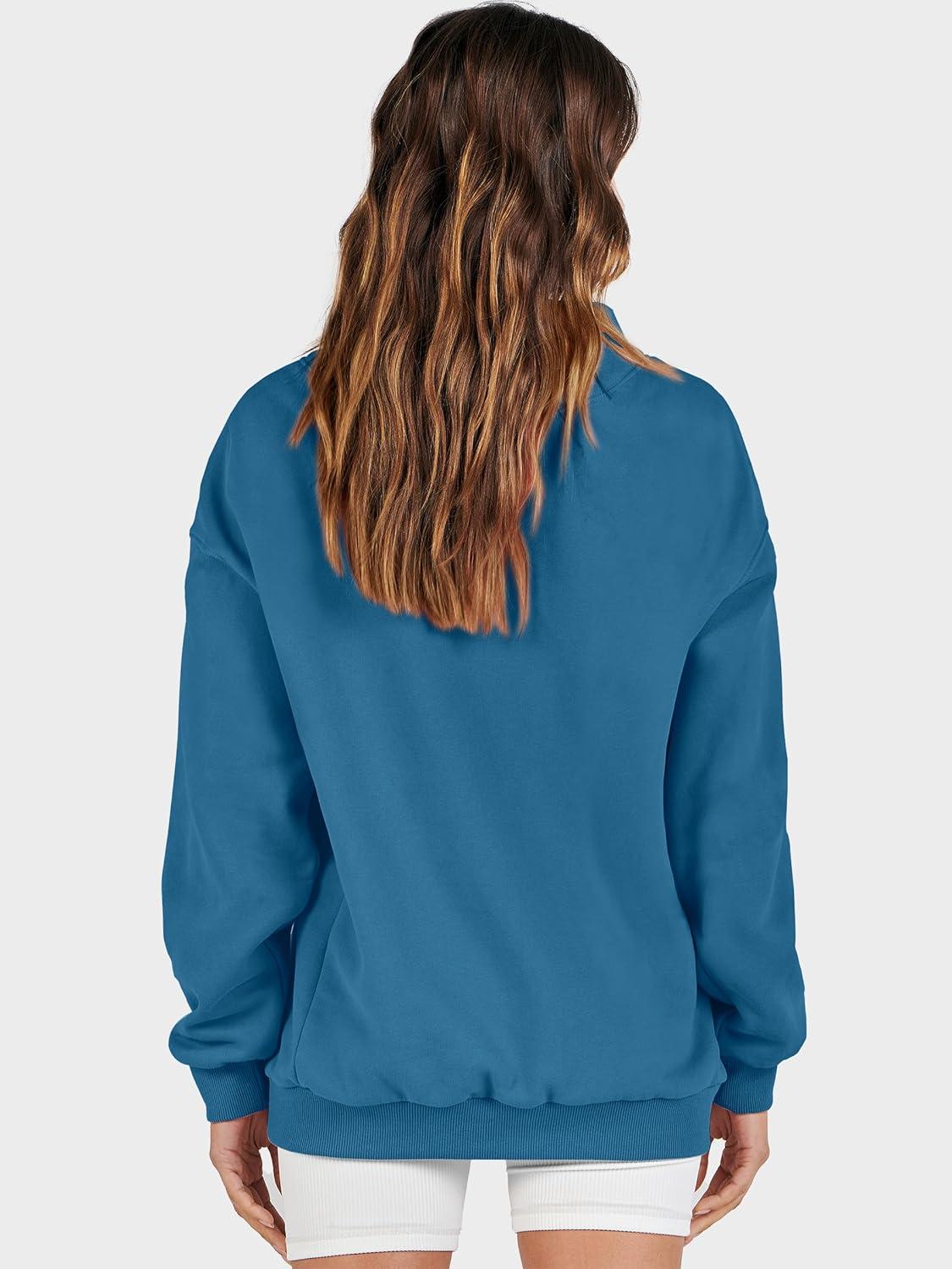 imageANRABESS Womens Oversized Sweatshirts Turtleneck Pullover Long Sleeve Hoodies Tops 2025 Fall Fashion Preppy OutfitsBlue