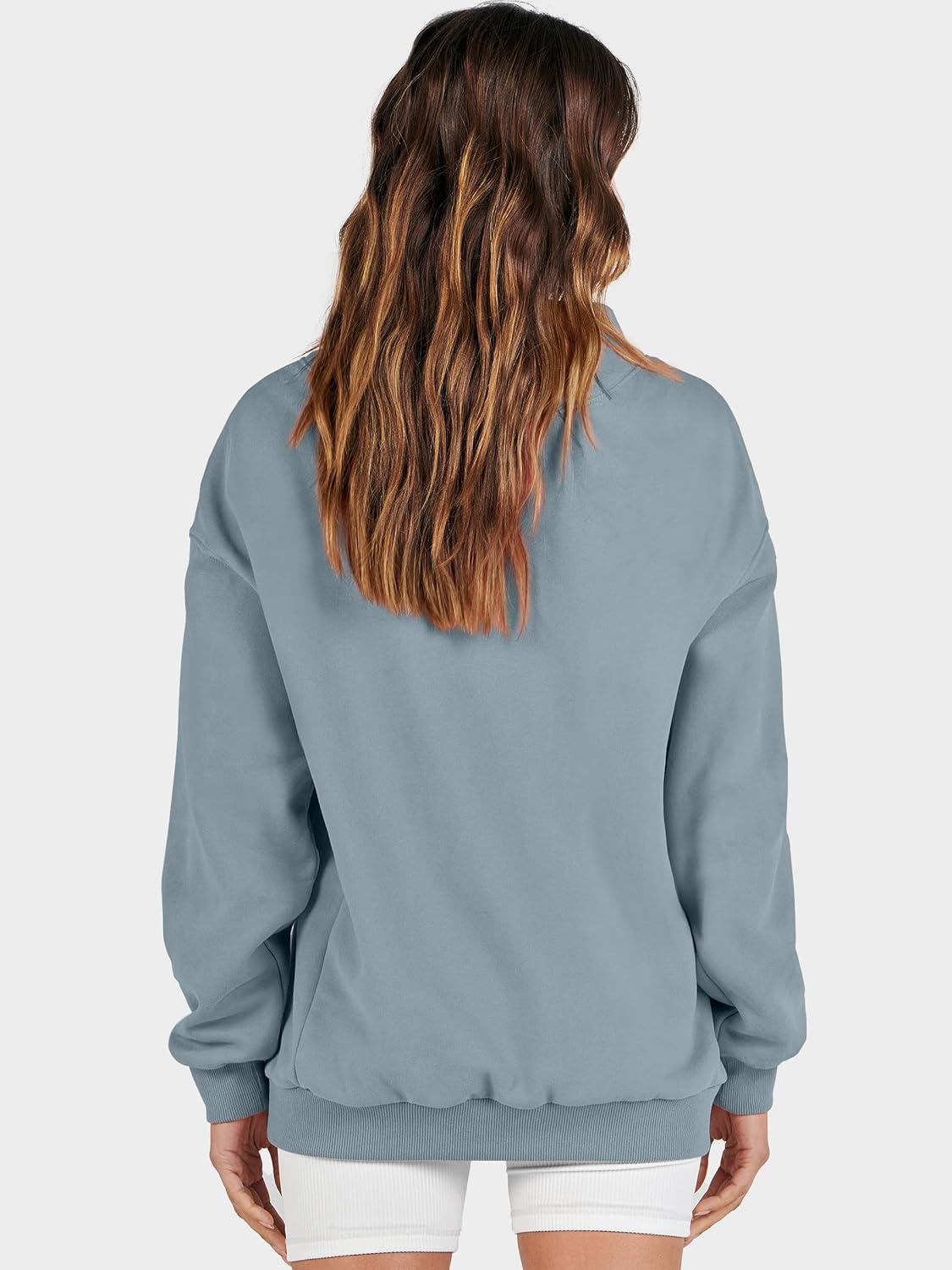 imageANRABESS Womens Oversized Sweatshirts Turtleneck Pullover Long Sleeve Hoodies Tops 2025 Fall Fashion Preppy OutfitsDeep Blue