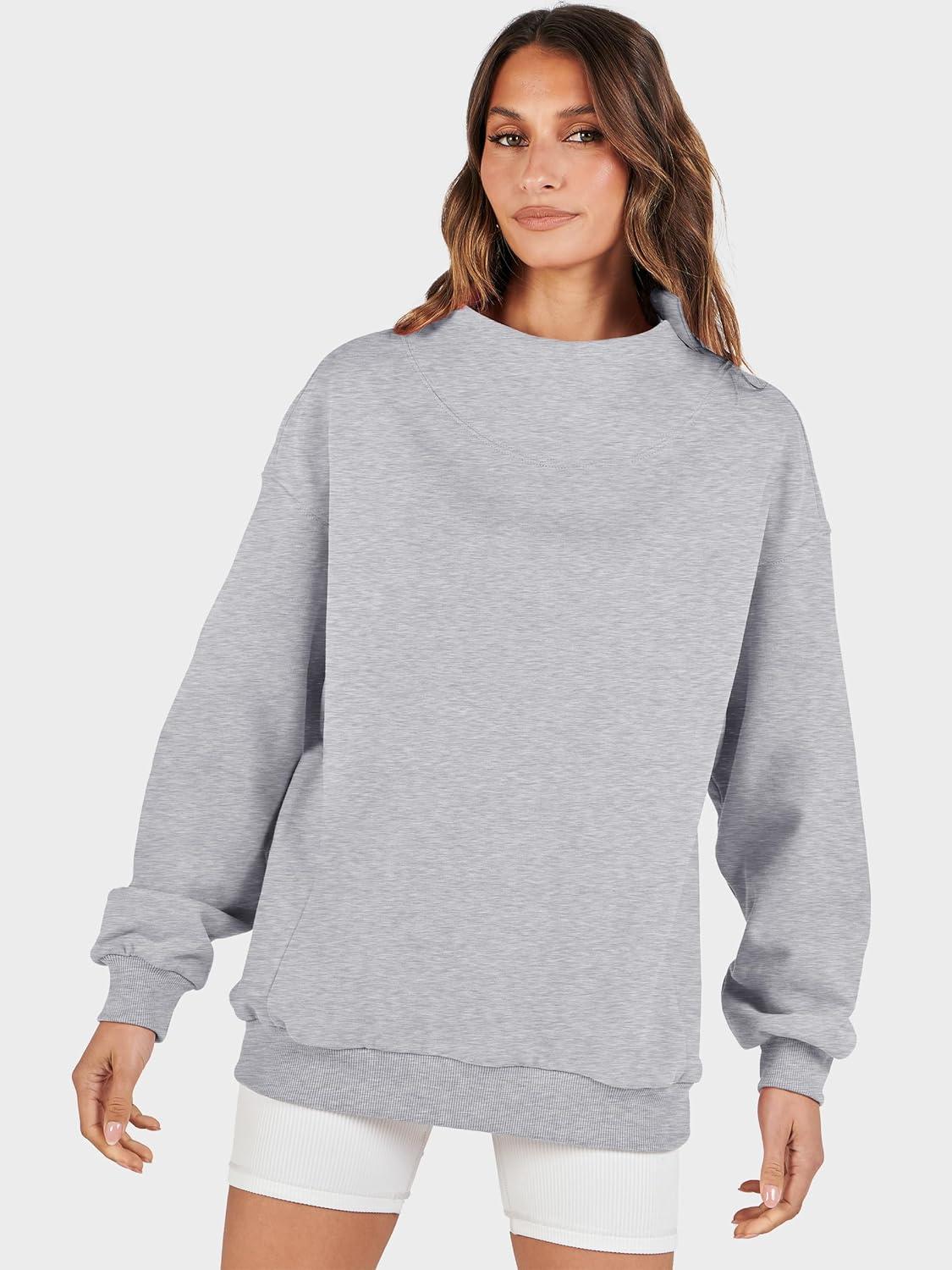 imageANRABESS Womens Oversized Sweatshirts Turtleneck Pullover Long Sleeve Hoodies Tops 2025 Fall Fashion Preppy OutfitsGrey