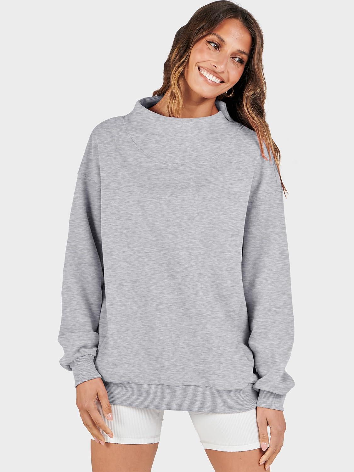 imageANRABESS Womens Oversized Sweatshirts Turtleneck Pullover Long Sleeve Hoodies Tops 2025 Fall Fashion Preppy OutfitsGrey