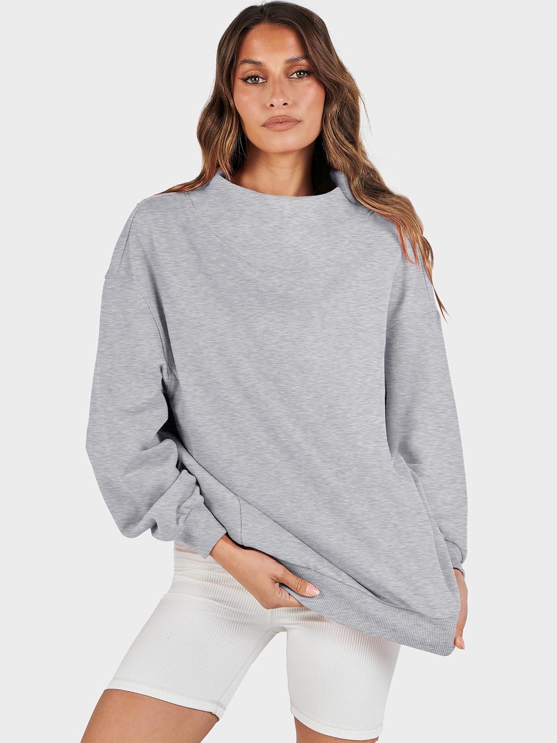 imageANRABESS Womens Oversized Sweatshirts Turtleneck Pullover Long Sleeve Hoodies Tops 2025 Fall Fashion Preppy OutfitsGrey