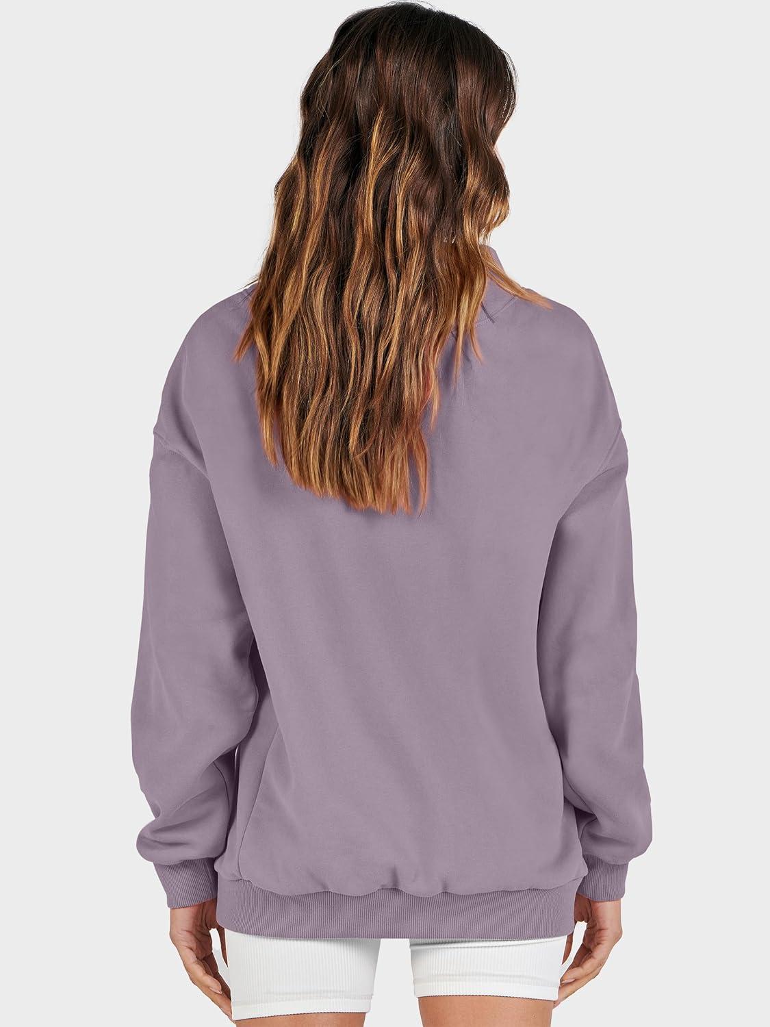 imageANRABESS Womens Oversized Sweatshirts Turtleneck Pullover Long Sleeve Hoodies Tops 2025 Fall Fashion Preppy OutfitsNutmeg