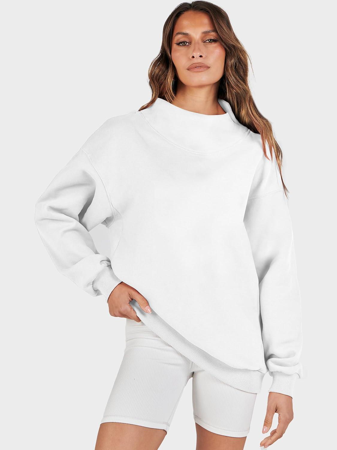 imageANRABESS Womens Oversized Sweatshirts Turtleneck Pullover Long Sleeve Hoodies Tops 2025 Fall Fashion Preppy OutfitsWhite