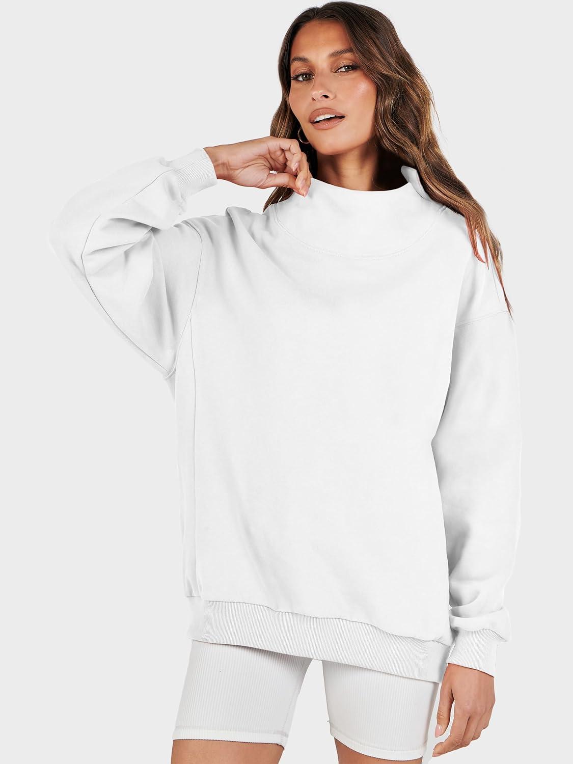 imageANRABESS Womens Oversized Sweatshirts Turtleneck Pullover Long Sleeve Hoodies Tops 2025 Fall Fashion Preppy OutfitsWhite