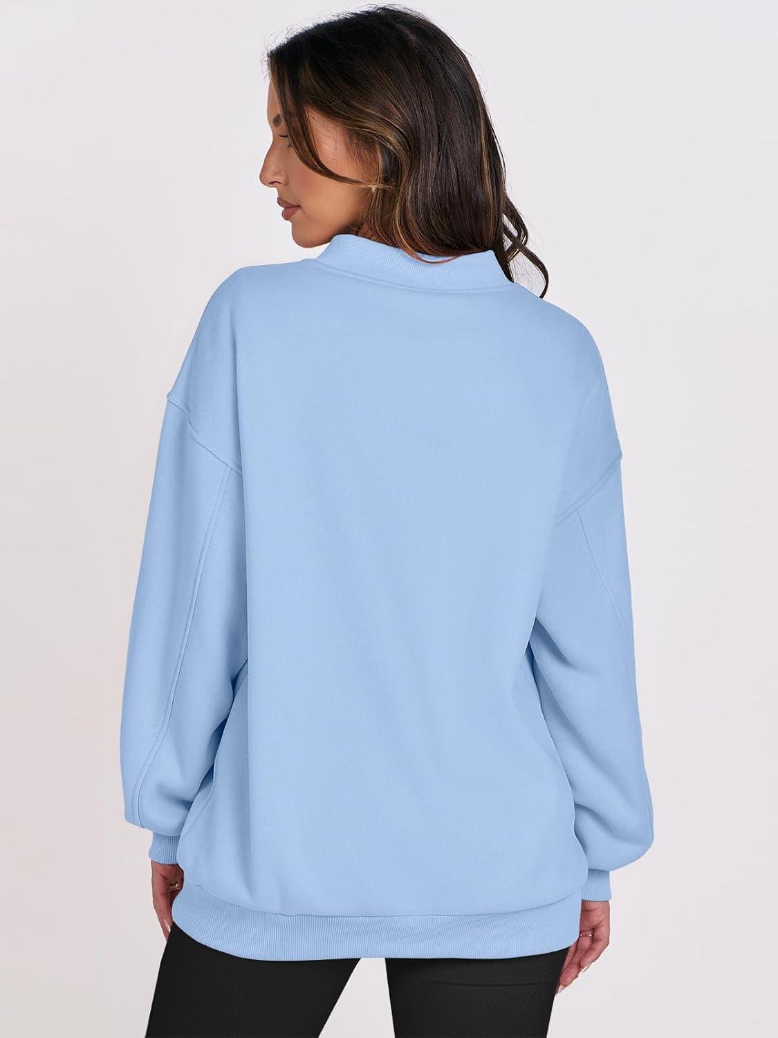 imageANRABESS Womens Oversized V Neck Sweatshirt Fleece Long Sleeve Hoodies Pullover Comfy Top Outfits 2025 Teen Preppy ClothesLight Blue