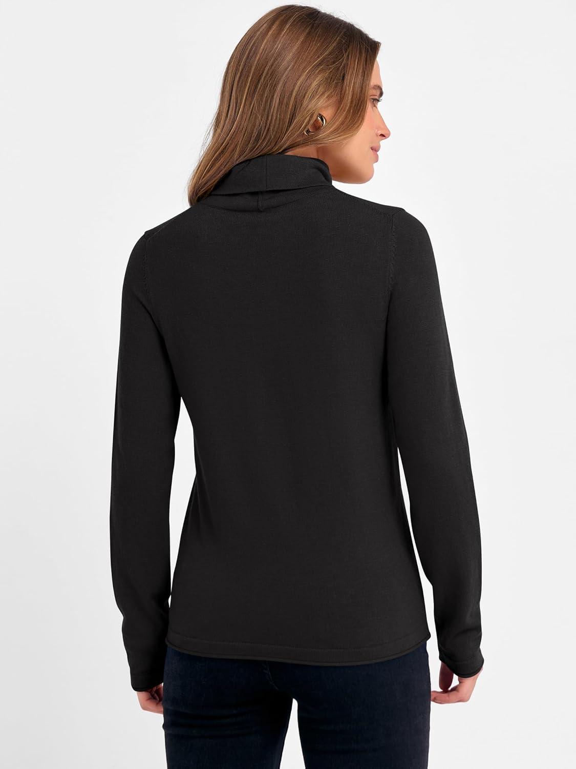 imageANRABESS Womens Turtleneck Long Sleeve Sweater Tops Casual Soft Knit Fit Lightweight Basic Pullover 2025 Fall Work OutfitsBlack