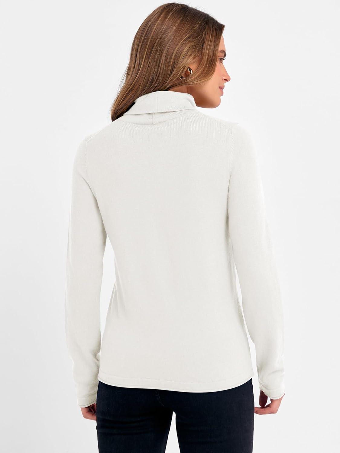 imageANRABESS Womens Turtleneck Long Sleeve Sweater Tops Casual Soft Knit Fit Lightweight Basic Pullover 2025 Fall Work OutfitsCream White