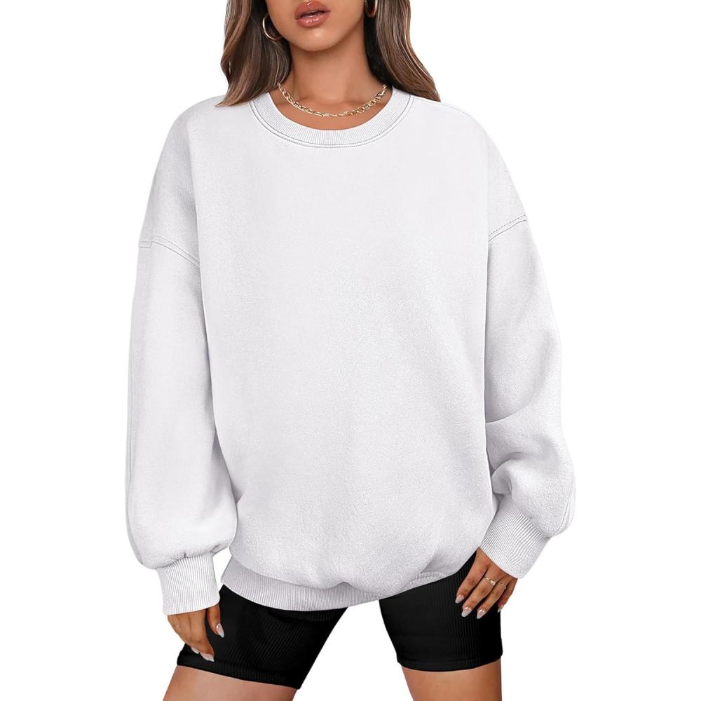 imageANRABESS Oversized Sweatshirt for Women Crewneck Y2K Hoodies Fleece Casual Comfy Pullover Top Fall Outfits Clothes 2025White