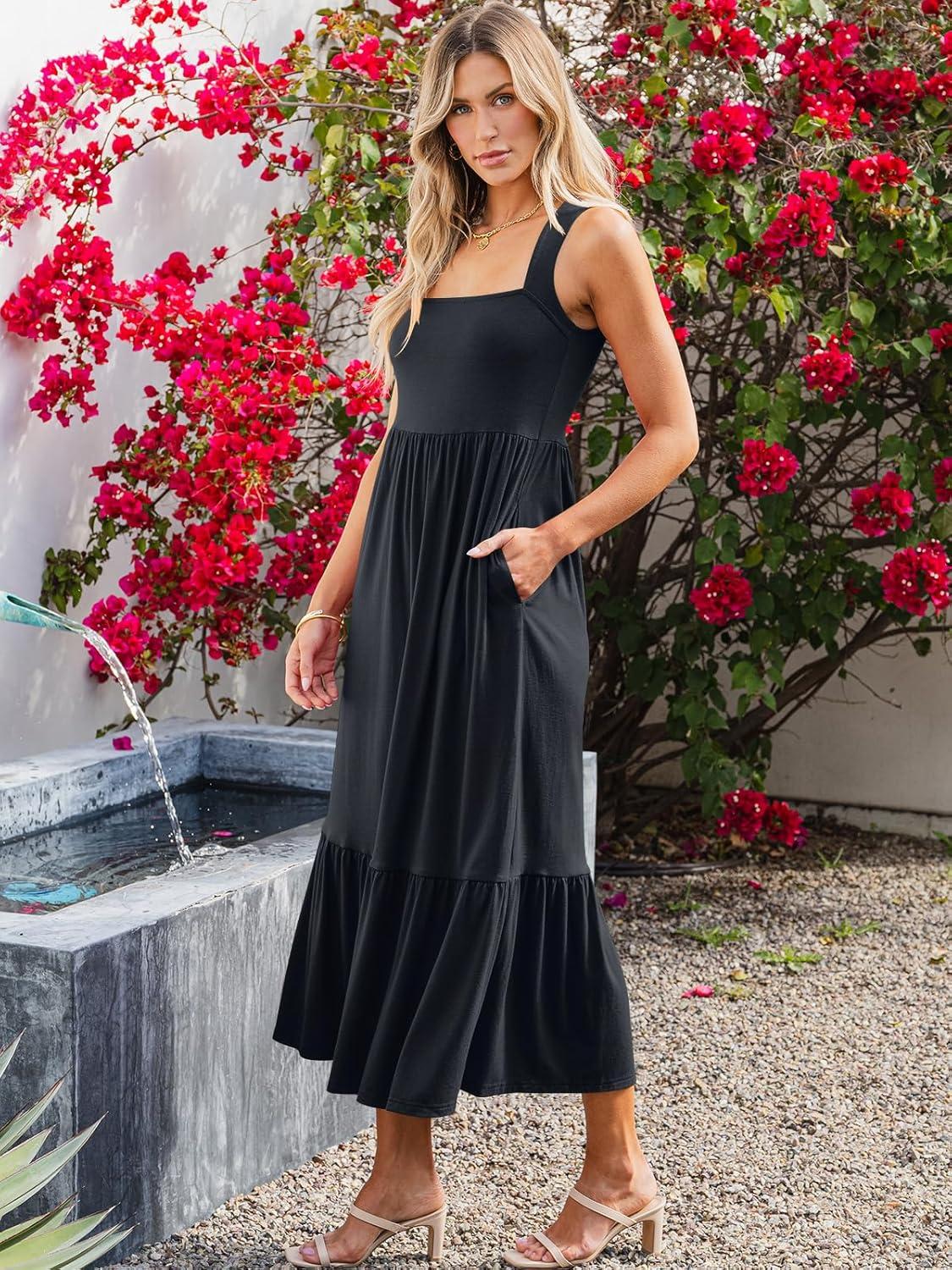 imageANRABESS womens SoftNavy Blue